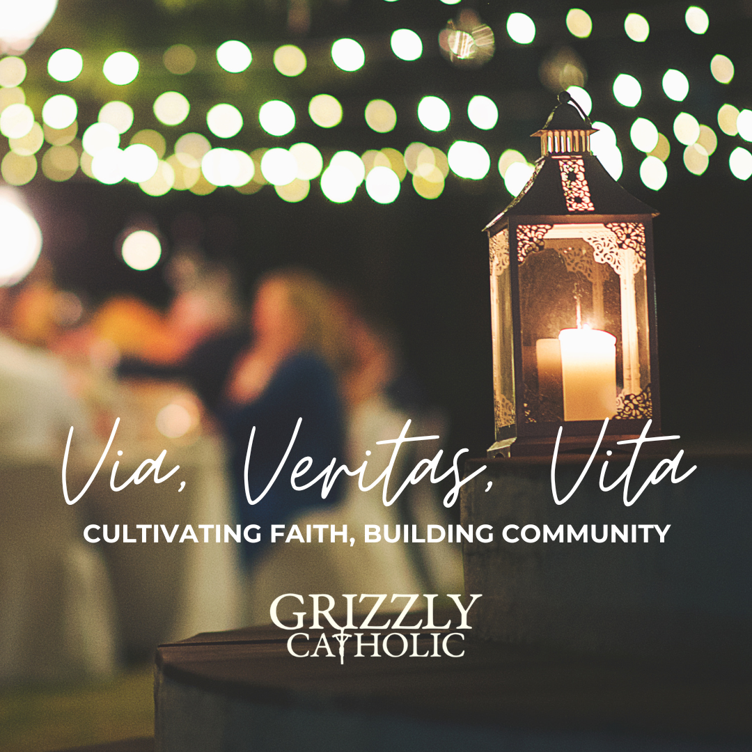Via, Veritas, Vita: Cultivating Faith; Building Community Night - logo